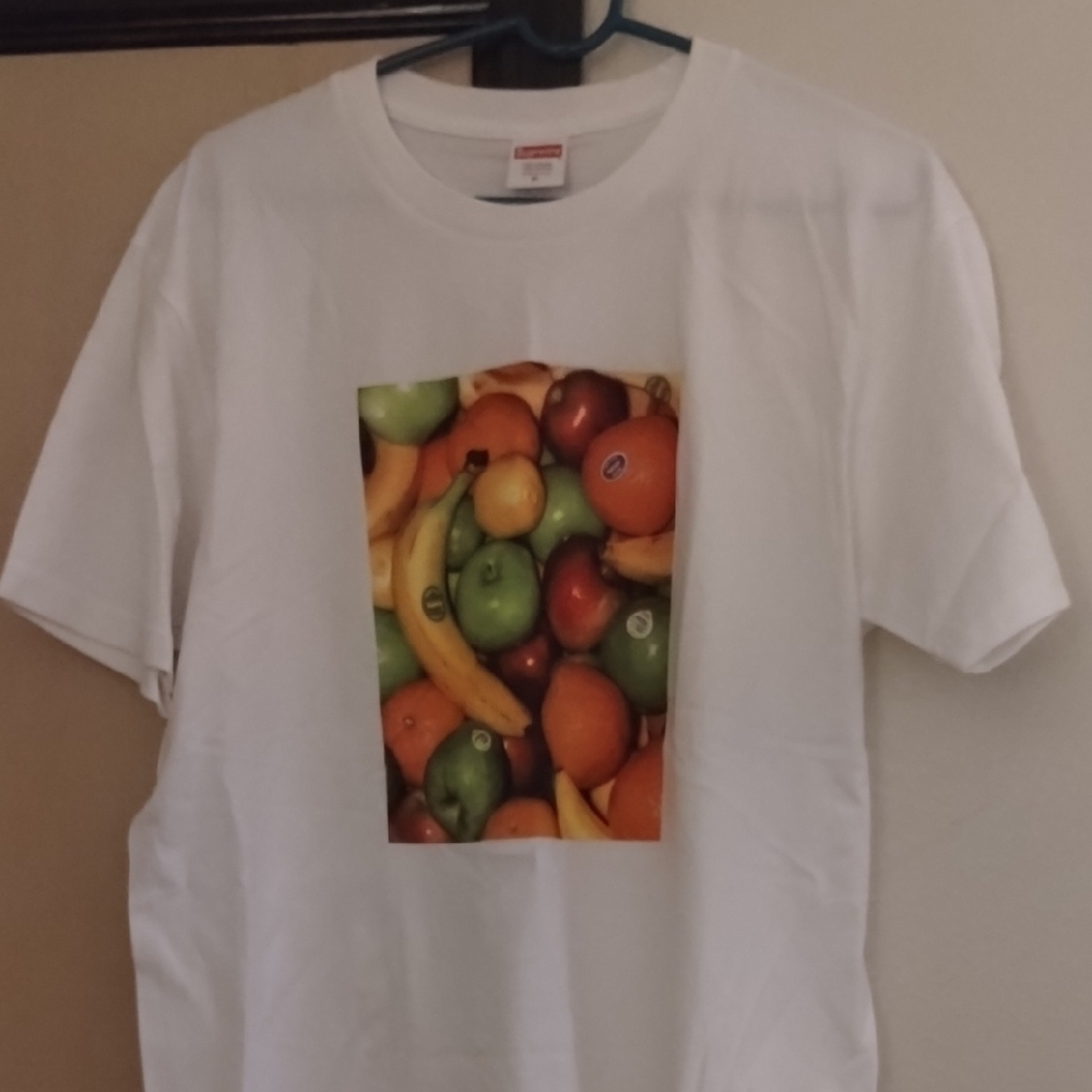 Fruit Graphic White T-Shirt From Supreme 😁